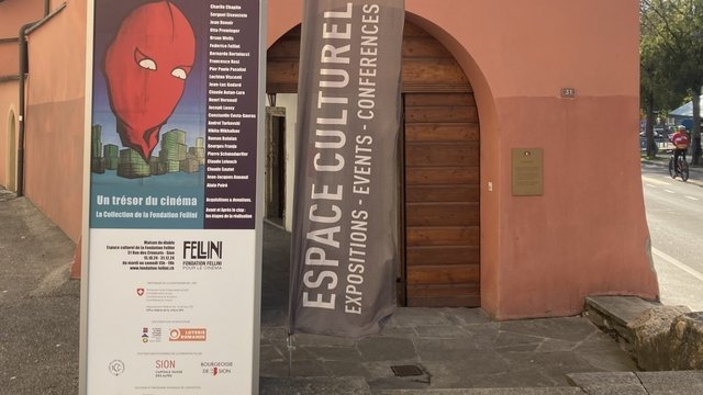 Vernissage de l'exposition Un Trésor du Cinéma - La Collection de la Fondation Fellini