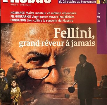 L'Hebdo - Fellini supplément Maestro del Cinema