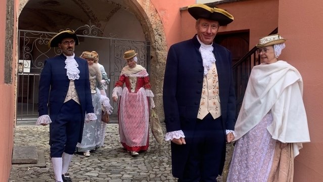 La Société folklorique Sion d'Autrefois. Journée Nationale des Bourgeoisies, Maison du diable, 14 septembre 2024.