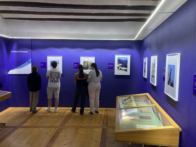 Visites du Lycée-Collège des Creusets et Soirée officielle de l’exposition Entre la terre et les cieux