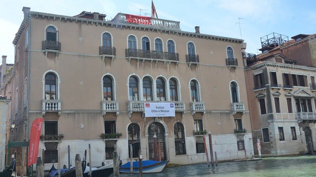 Fellini Otto e mezzo, Palazzo Benzon, Venise