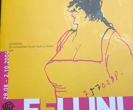 Les Dessins de Fellini, catalogue d'exposition