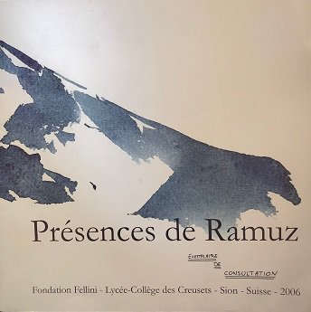 Présences de Ramuz, catalogue d'exposition